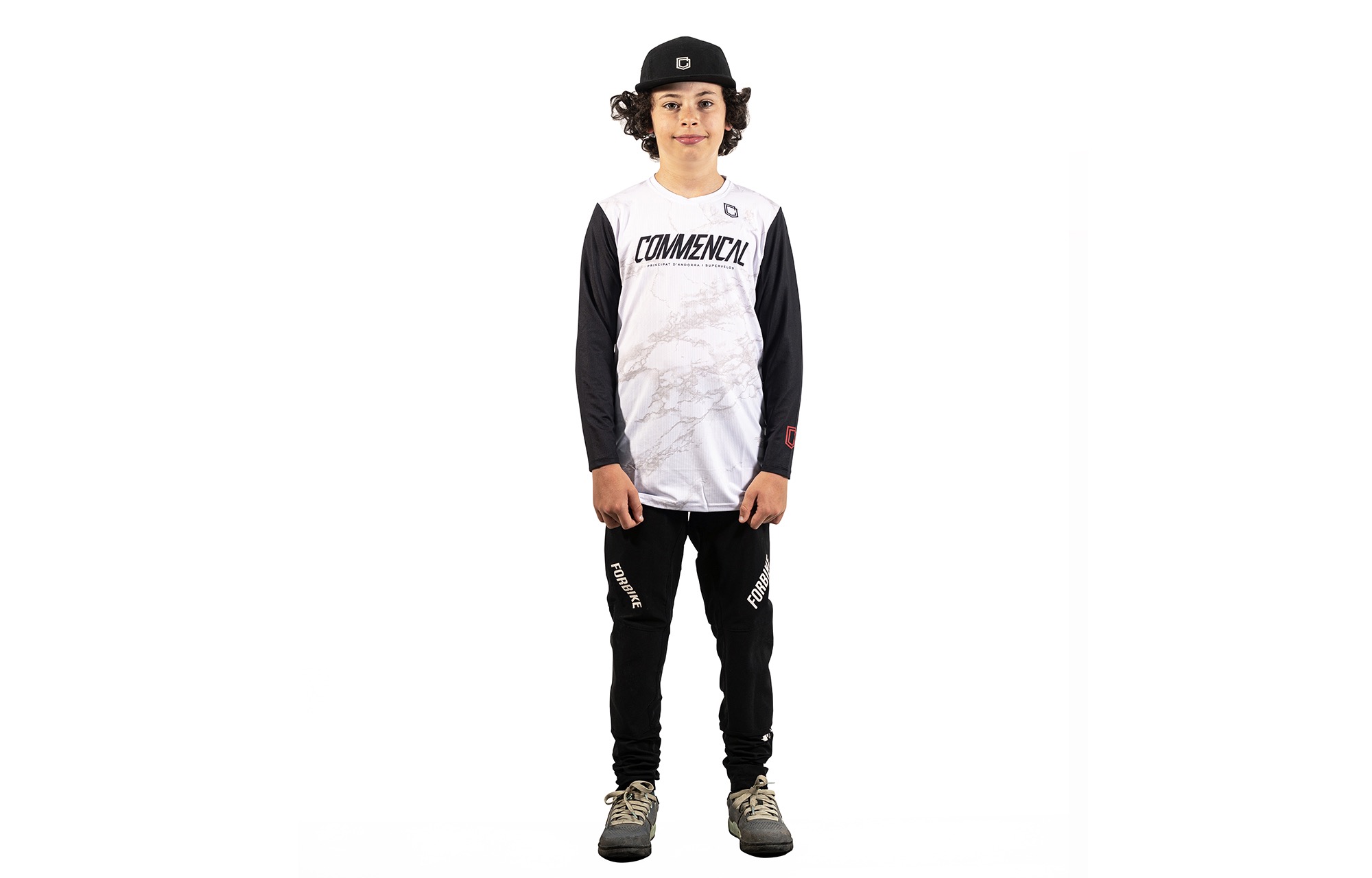 COMMENCAL  COMMENCAL KIDS AMAURY JERSEY WHITE