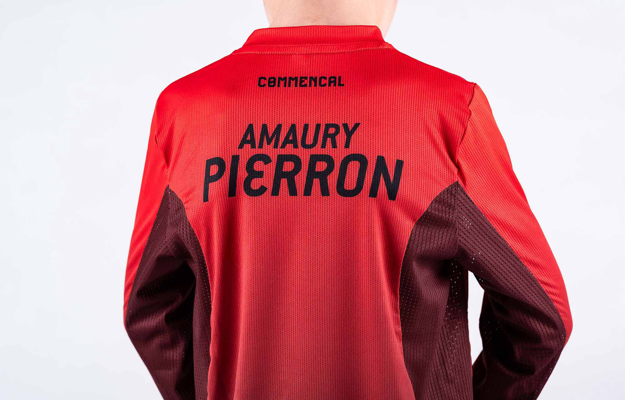 COMMENCAL KIDS LONG SLEEVE AMAURY PIERRON RACE JERSEY image number 1