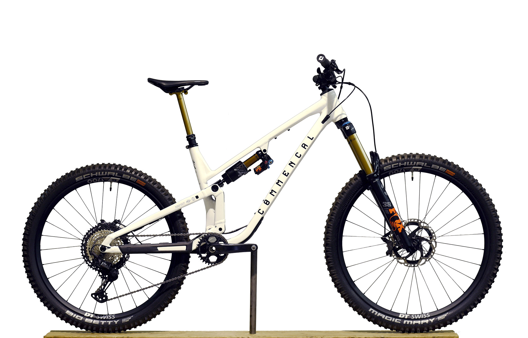COMMENCAL META SX V5 SIGNATURE CLEAR SILVER - L (23131903) image number null