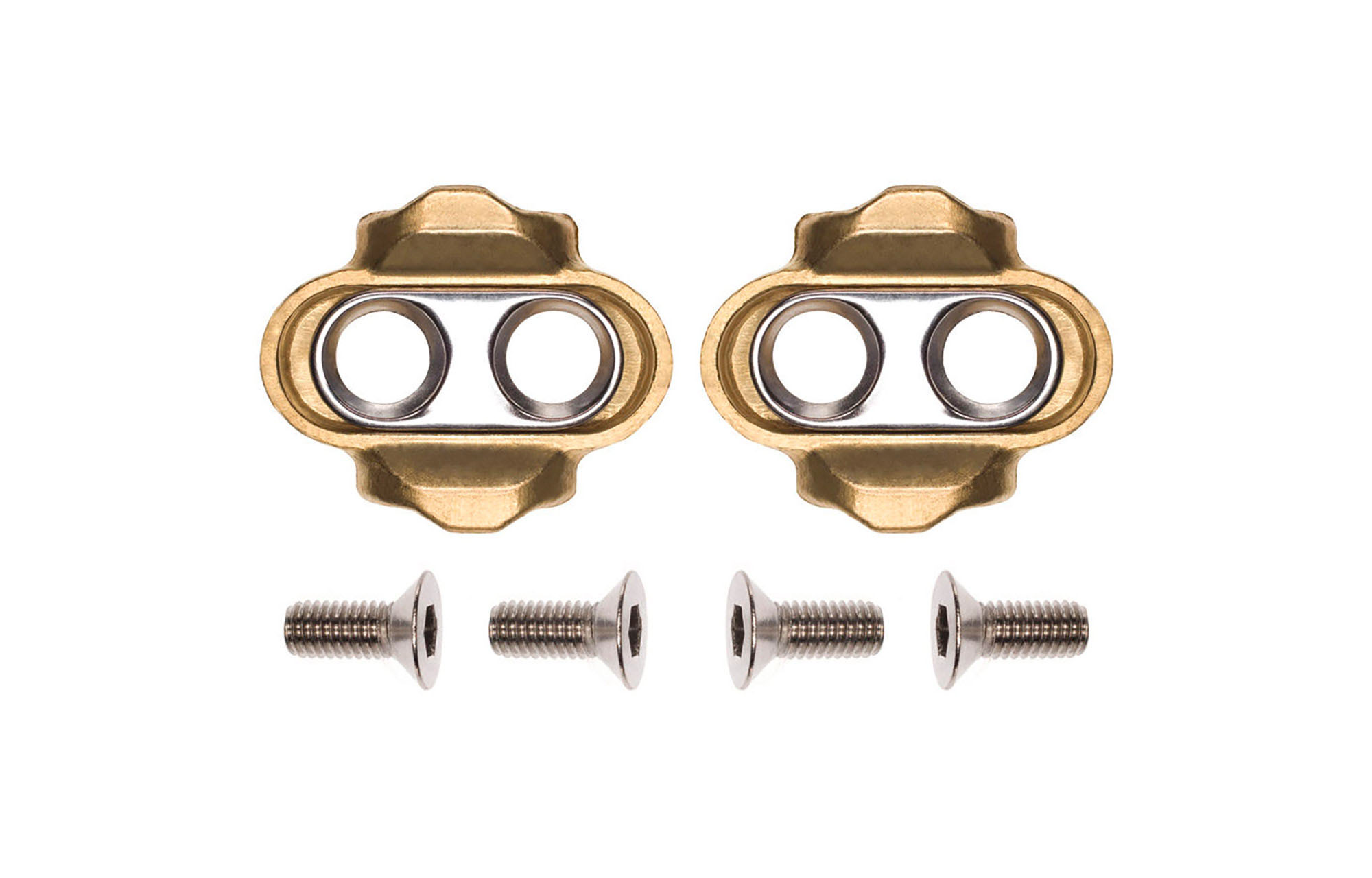 CRANKBROTHERS PREMIUM 15° / 6° GOLD CLEATS image number null