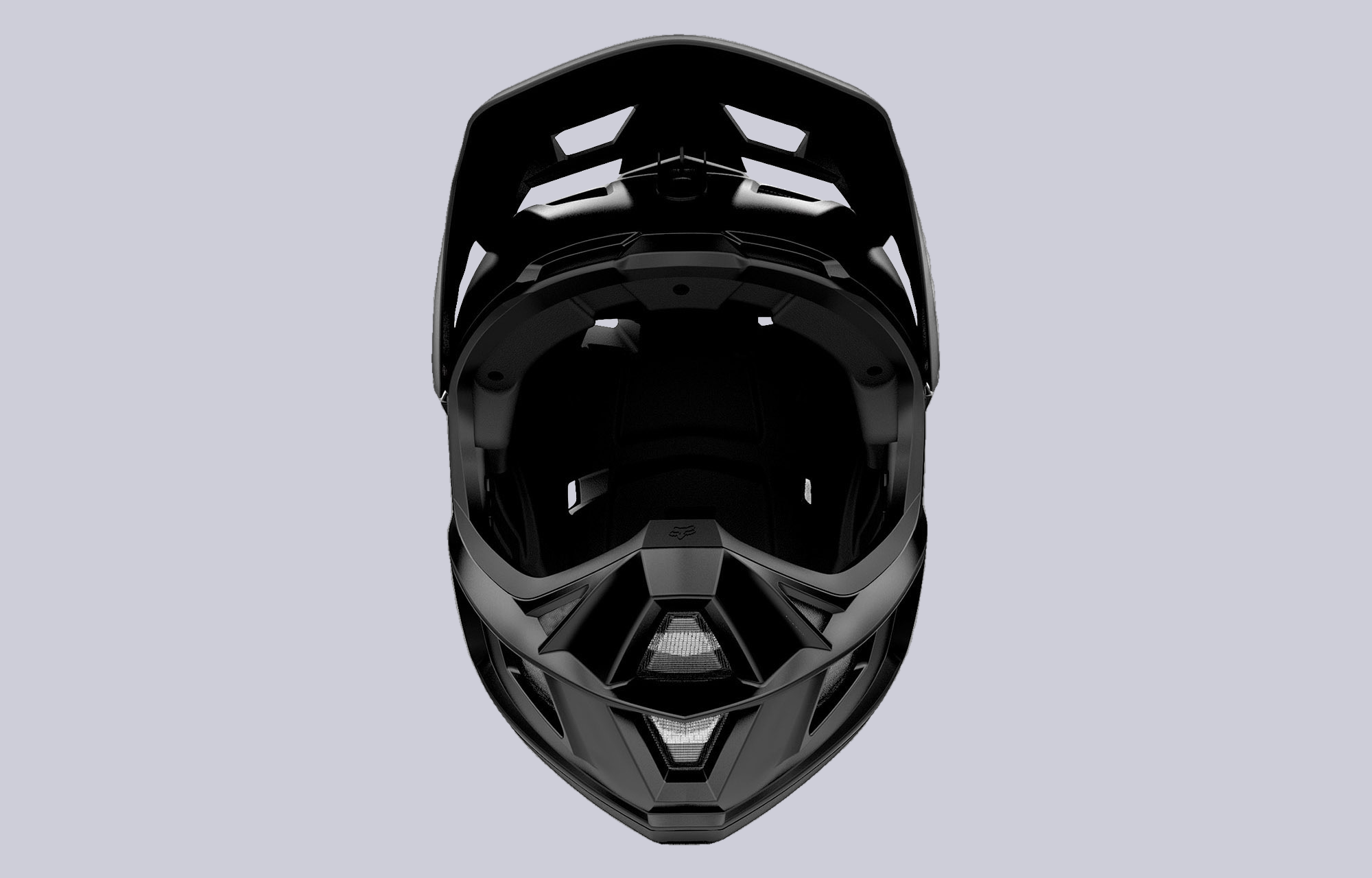 FOX RAMPAGE COMP HELMET MATTE BLACK image large number 3