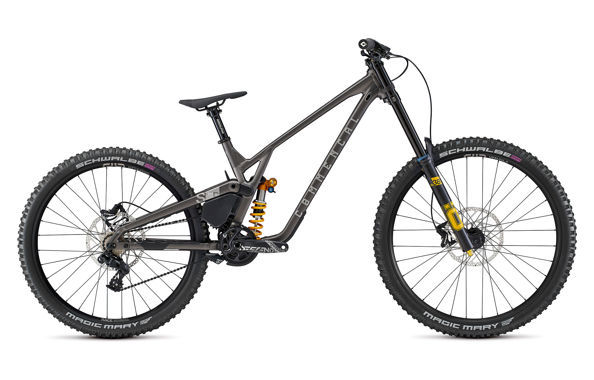 COMMENCAL SUPREME DH V5 OHLINS EDITION DARK SLATE image number null