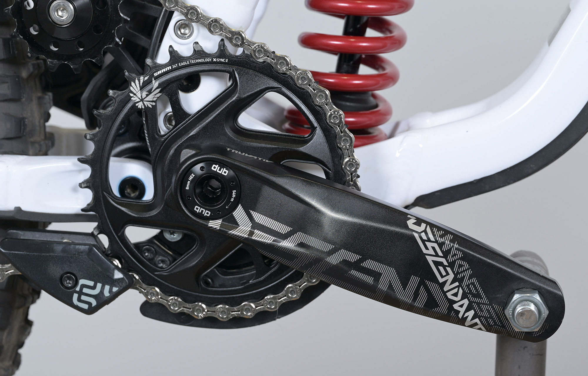 COMMENCAL SUPREME DH V5 ROCKSHOX PURE WHITE - M (24157102) image cover number large 6