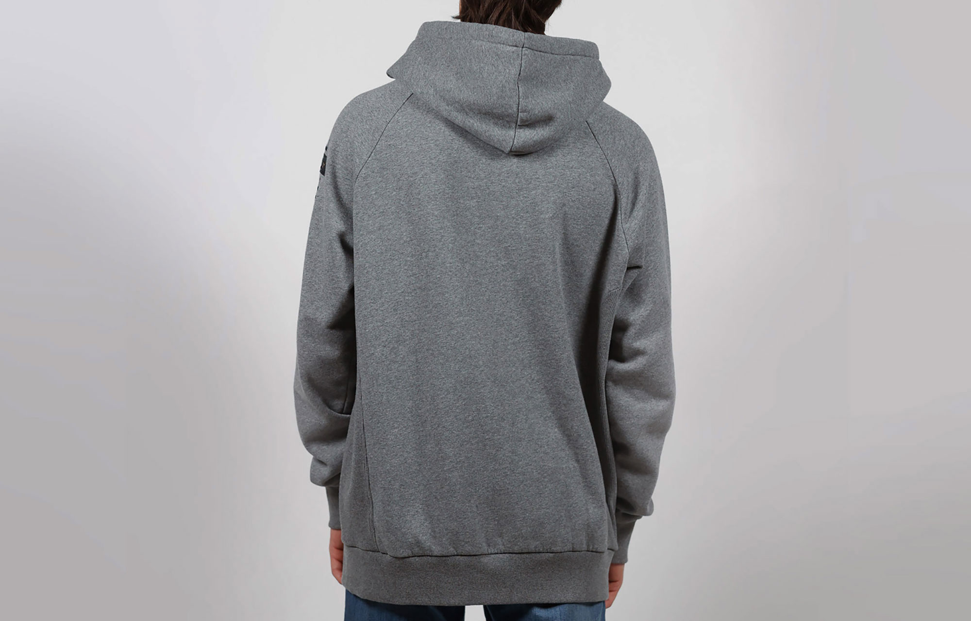 COMMENCAL ZIPPER HOODIE DARK MOLTED GREY image number 0