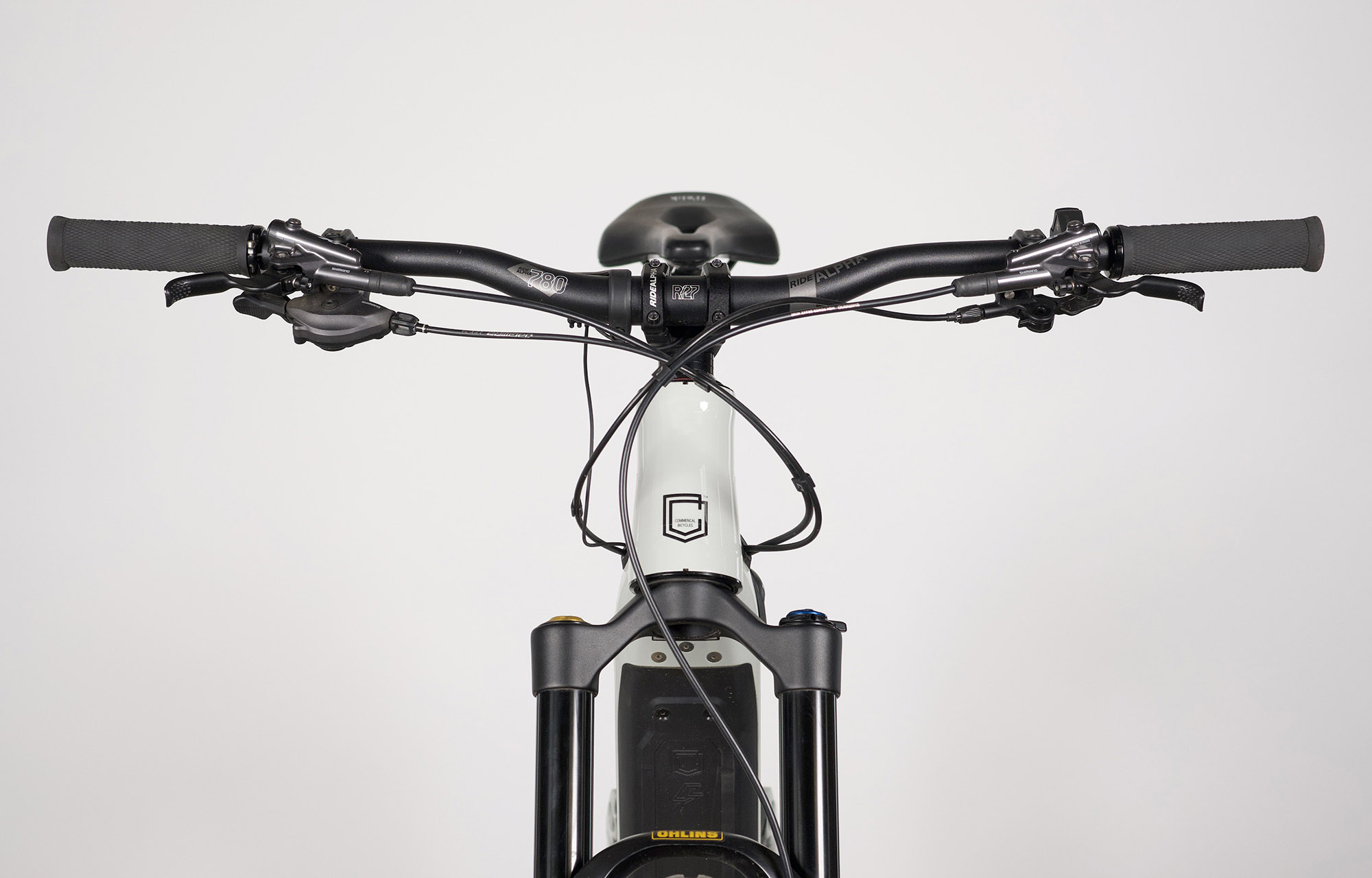 COMMENCAL META POWER TR SHIMANO OHLINS EDITION ASH GREY - M (22181602) 98m image cover number large 3