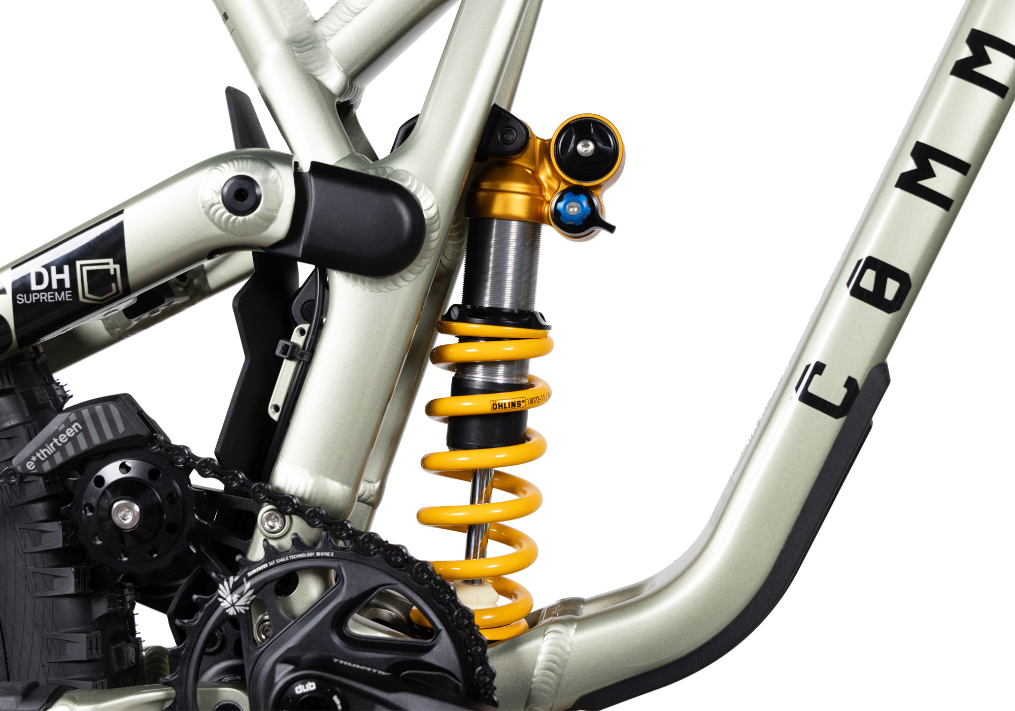 COMMENCAL SUPREME DH V5 OHLINS EDITION ALC 70'S GREEN image cover number large 4