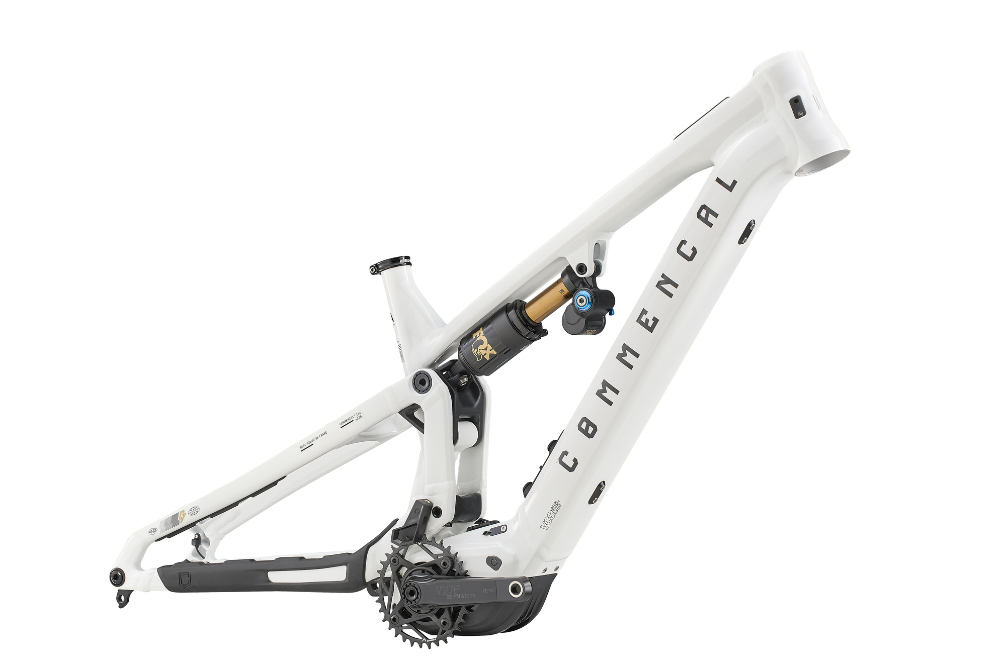 TELAIO COMMENCAL VIP META POWER SX AVINOX PURE WHITE 2027 image large number 0