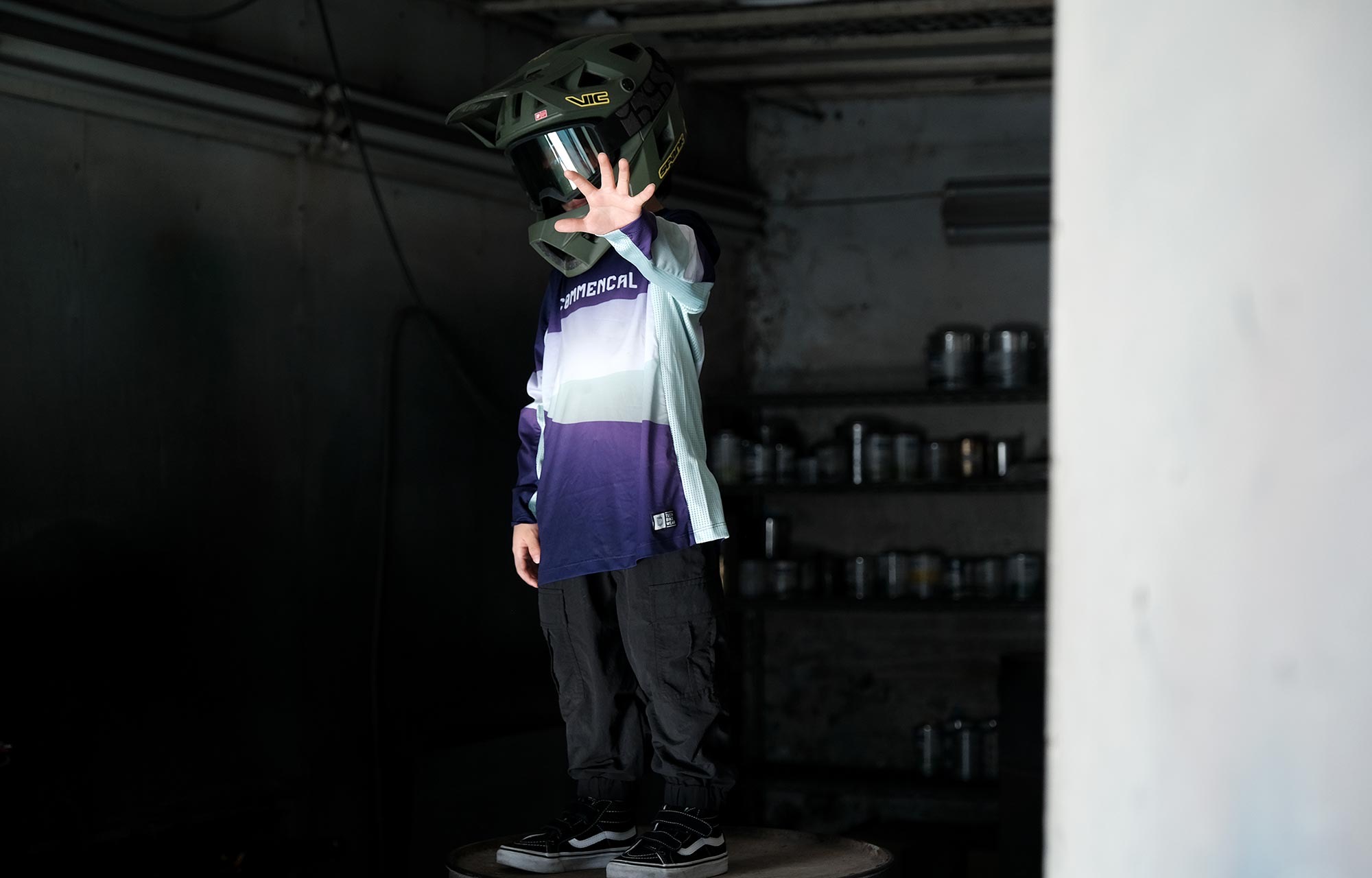 COMMENCAL KIDS LONG SLEEVE MAGIC MIMI RACE JERSEY image number 6
