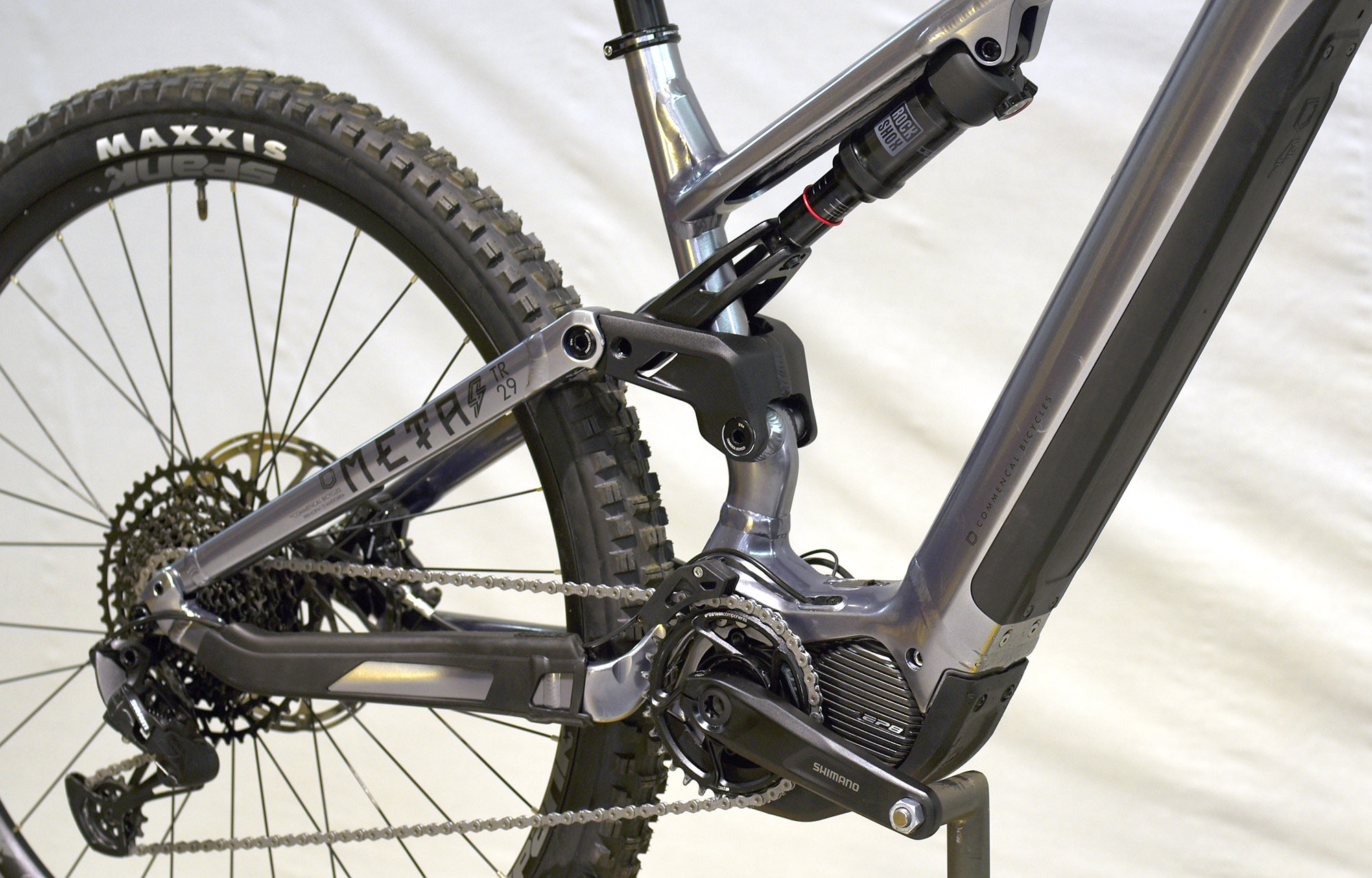 COMMENCAL META POWER TR SHIMANO RIDE GUN METAL - L (21181303) 936 km image number null