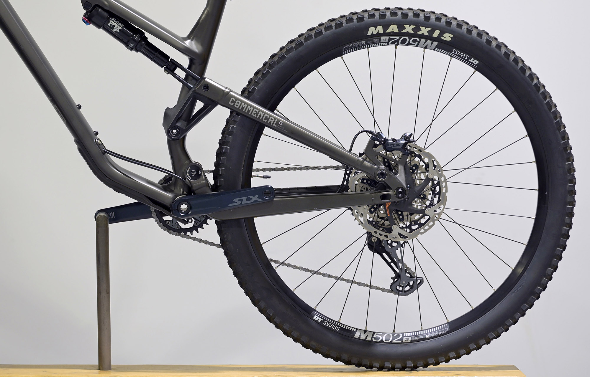 COMMENCAL META TR V4 ESSENTIAL DARK SLATE - L (22120203) image cover number large 4