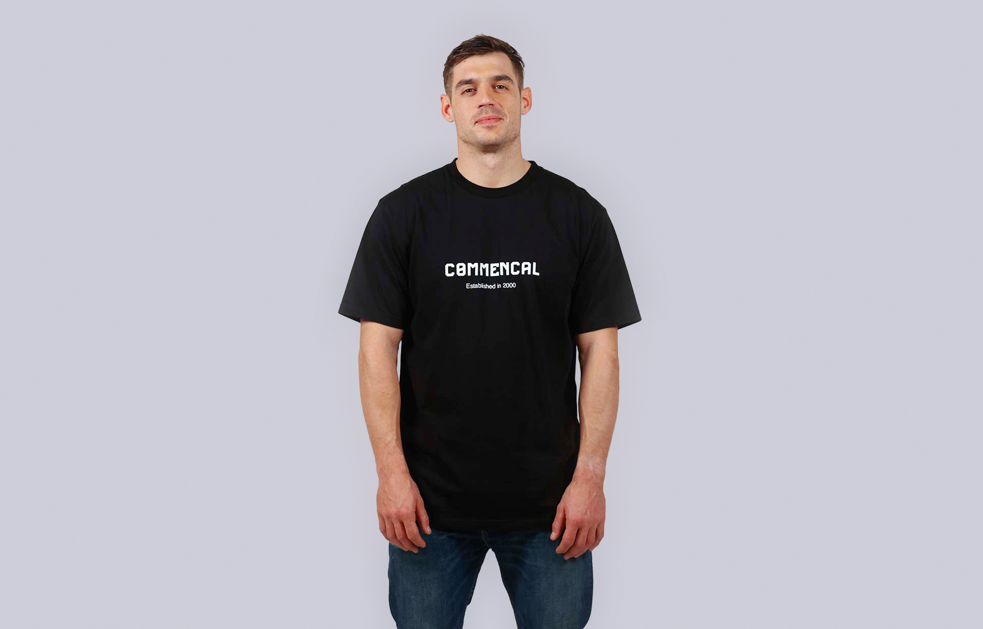 T-SHIRT COMMENCAL CORPORATE BLACK image number 0