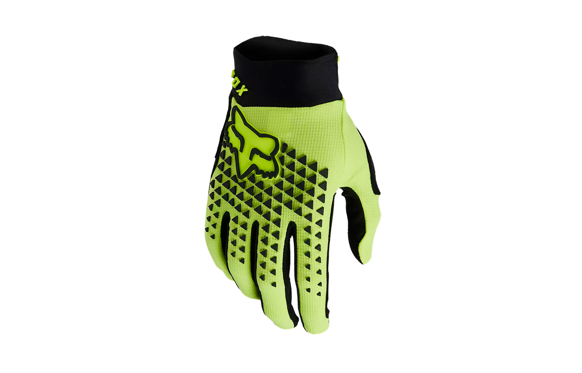 FOX KIDS DEFEND GLOVES FLUO YELLOW image number 0
