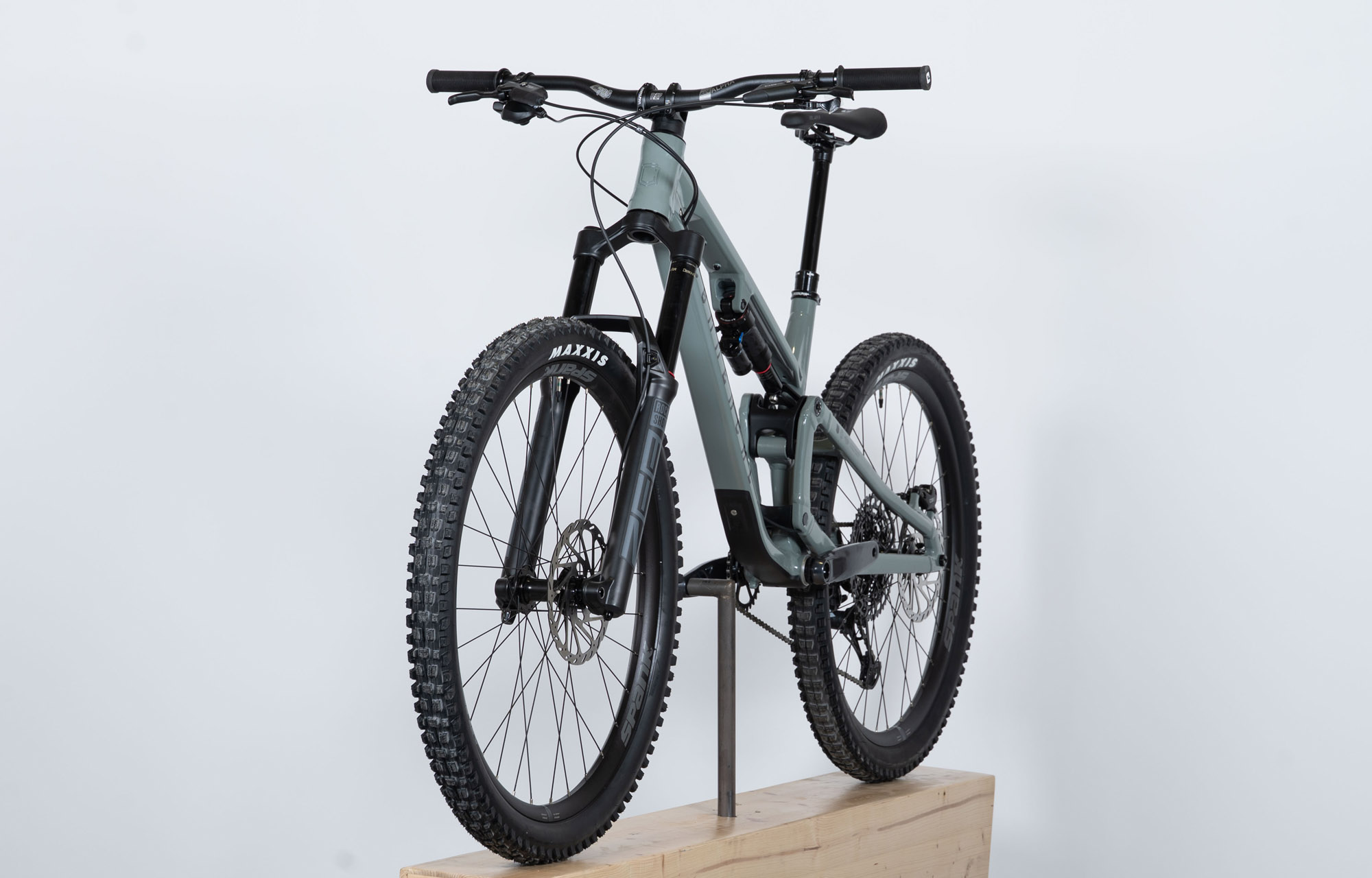 COMMENCAL META SX V5 RIDE PYRITE GREY - M (23131402) image large number 4